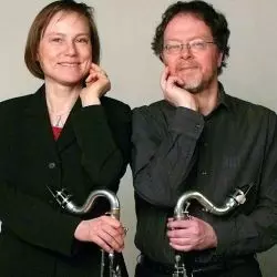 Das Klarinettenduo Beate Zelinsky / David Smeyers