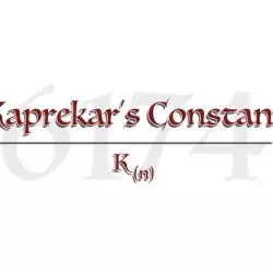 Kaprekar's Constant