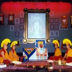 Monks Of The Monastery Of Gyuto, Tibet