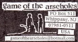 Game Of The Arseholes