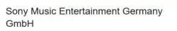 Sony Music Entertainment Germany GmbH