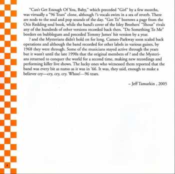 CD ? & The Mysterians: The Best Of ? And The Mysterians (Cameo Parkway 1966-1967)