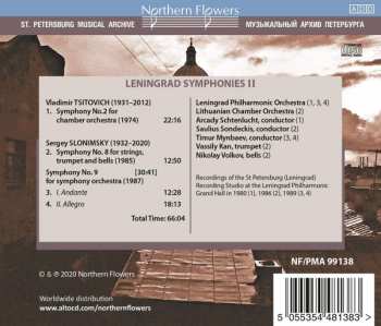 CD نيسم جلال: Leningrad Symphonies II