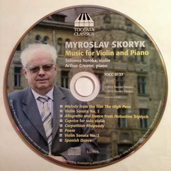 CD نيسم جلال: Music For Violin And Piano