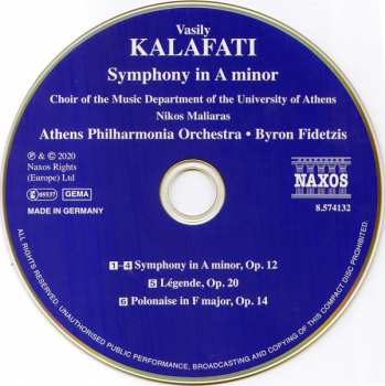 CD نيسم جلال: Symphony In A Minor