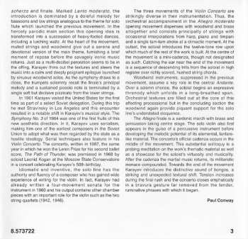 CD نيسم جلال: Symphony No. 1 / Violin Concerto