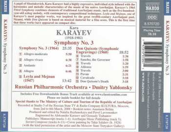 CD نيسم جلال: Symphony No. 3 • Leyla and Mejnun • Don Quixote