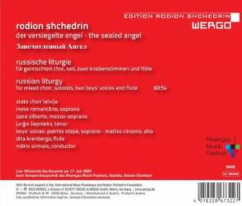 CD Родион Щедрин: Der Versiegelte Angel . The Sealed Angel