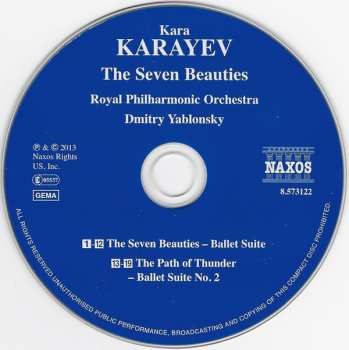 CD The Royal Philharmonic Orchestra: The Seven Beauties / The Path Of Thunder