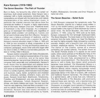 CD The Royal Philharmonic Orchestra: The Seven Beauties / The Path Of Thunder