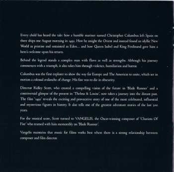 CD Vangelis: 1492 – Conquest Of Paradise (Music From The Original Soundtrack)