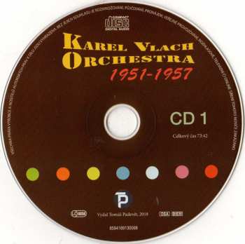 14CD/Dobozkészlet Karel Vlach Orchestra: 1951-1957