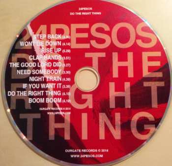 CD 24 Pesos: Do The Right Thing