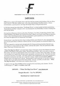 CD 24 Pesos: When The Ship Goes Down