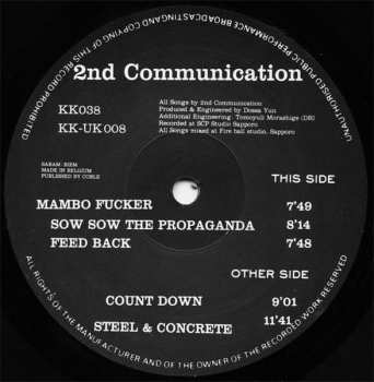 LP 2nd Communication: 2nd Communication