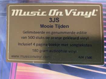 LP 3JS: Mooie Tijden CLR | LTD | NUM