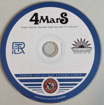CD 4 Mars: Super Somali Sounds From The Gulf Of Tadjoura