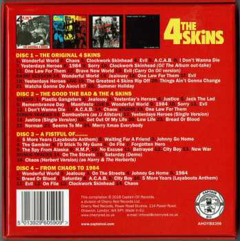 4CD/Dobozkészlet 4 Skins: The Albums