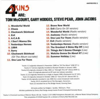 4CD/Dobozkészlet 4 Skins: The Albums