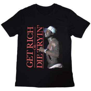 Merch 50 Cent: Póló Get Rich
