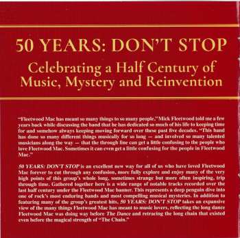 CD Fleetwood Mac: 50 Years - Don't Stop