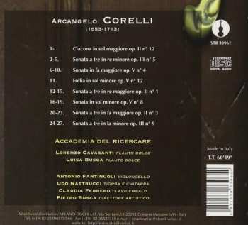 CD Arcangelo Corelli: Sonate, Ciacona E Follia DIGI