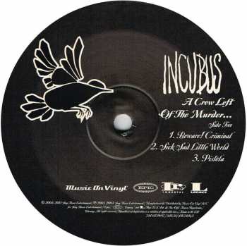 2LP Incubus: A Crow Left Of The Murder...