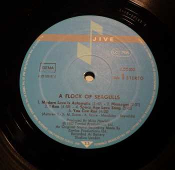 LP A Flock Of Seagulls: A Flock Of Seagulls