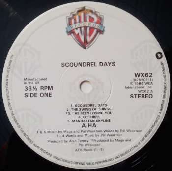 LP a-ha: Scoundrel Days