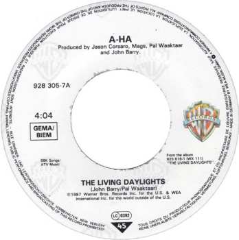 SP a-ha: The Living Daylights