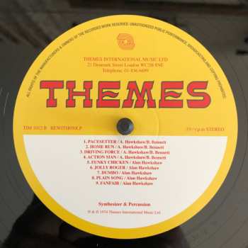 LP Alan Hawkshaw: Synthesizer And Percussion LTD