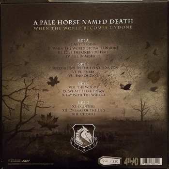 2LP/CD/Dobozkészlet A Pale Horse Named Death: When The World Becomes Undone LTD | NUM | DIGI | CLR