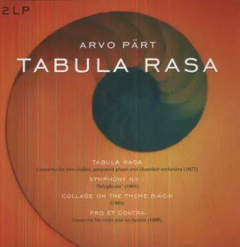 Arvo Pärt: Tabula Rasa