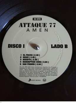 2LP Attaque 77: Amén!