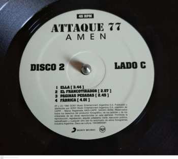 2LP Attaque 77: Amén!