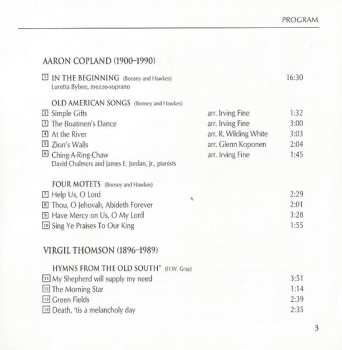 CD Aaron Copland: Sacred & Secular Choral Music