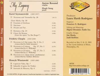 CD Aaron Rosand: My Legacy
