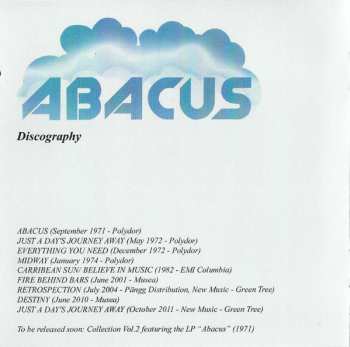 CD Abacus: Just A Day's Journey Away!