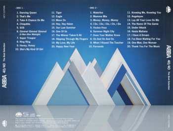 2CD ABBA: 40/40 The Best Selection = 40/40 ～ベスト・セレクション