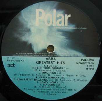 LP ABBA: Greatest Hits