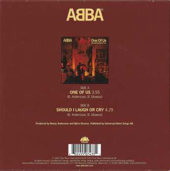 SP ABBA: One Of Us / Should I Laugh Or Cry PIC | LTD