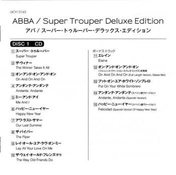 CD/DVD ABBA: Super Trouper DLX