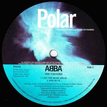 2LP ABBA: The Visitors LTD