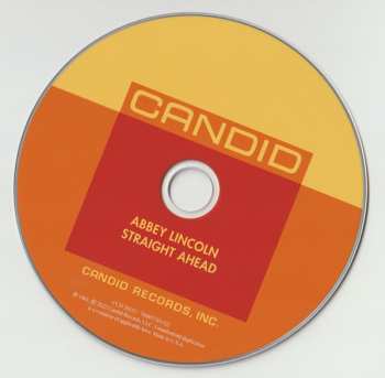 CD Abbey Lincoln: Straight Ahead