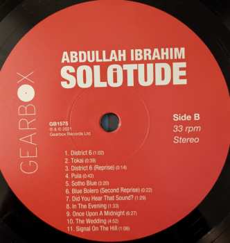 LP Abdullah Ibrahim: Solotude