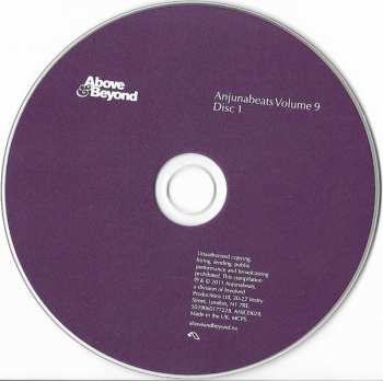 2CD Above & Beyond: Anjunabeats Volume 9 DIGI