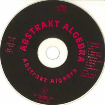 CD Abstrakt Algebra: Abstrakt Algebra
