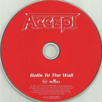 CD Accept: Balls To The Wall