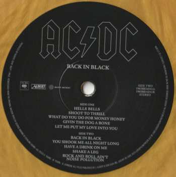 LP AC/DC: Back In Black CLR | LTD