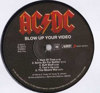 LP AC/DC: Blow Up Your Video